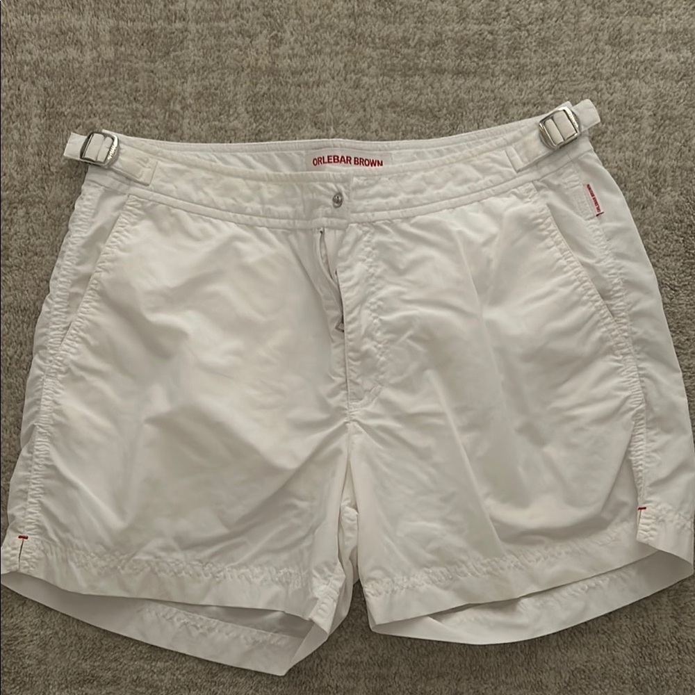 Orlebar Brown White Men's swim trunks